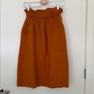 Zara linen skirt